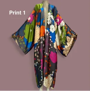 Ellina Butterfly Print Kimono