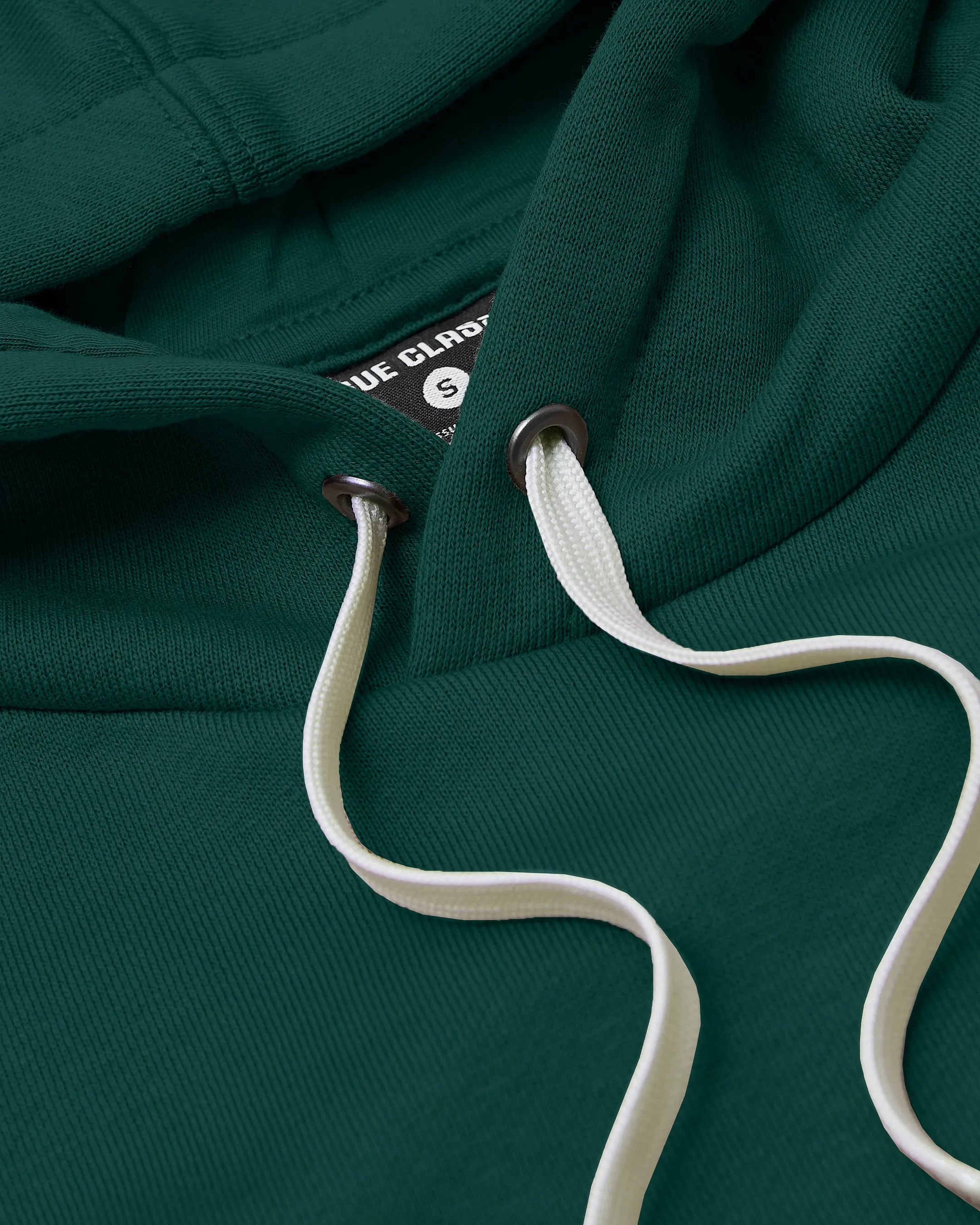 Emerald Fleece French Terry Pullover Hoodie