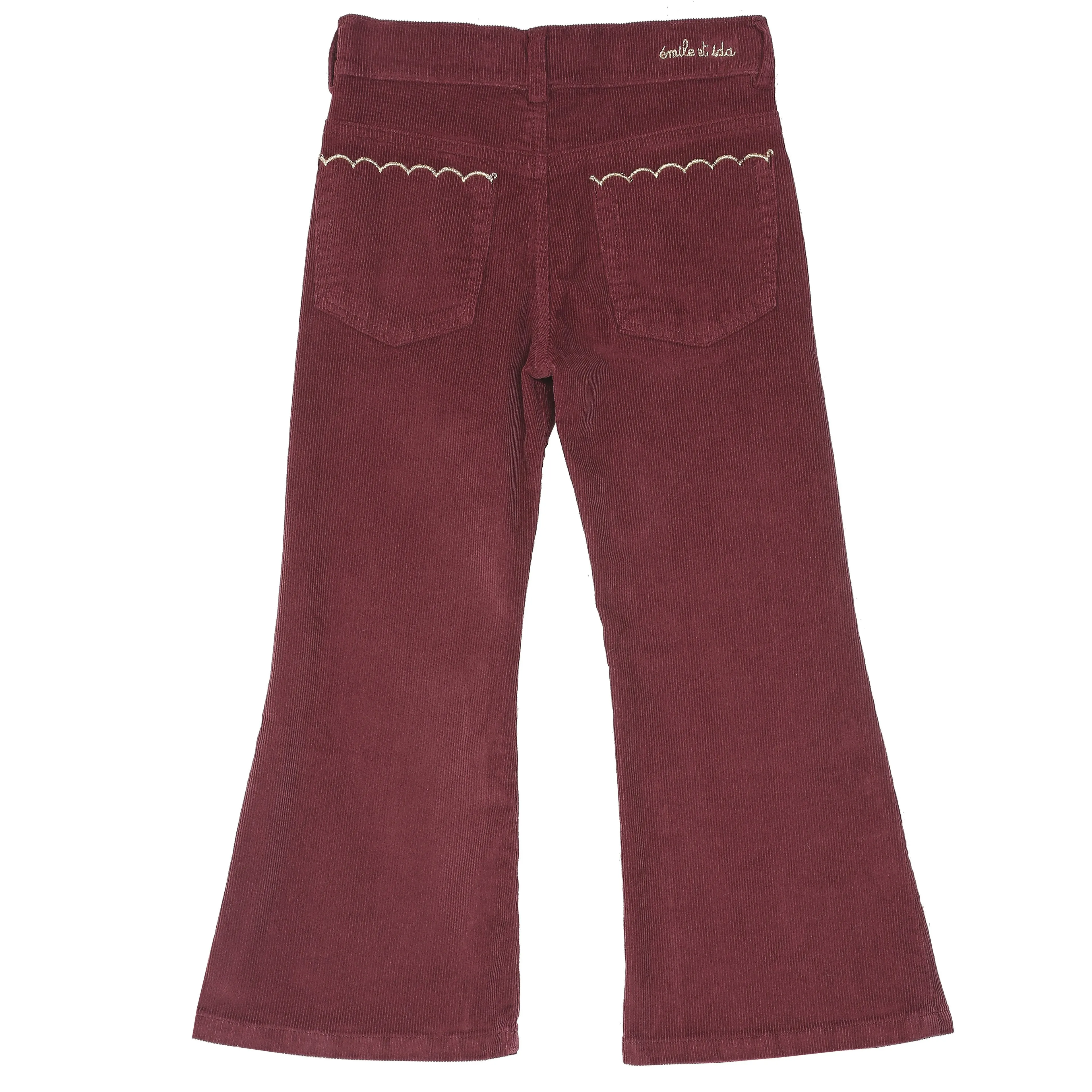 Emile et Ida Trouser Flare Vin