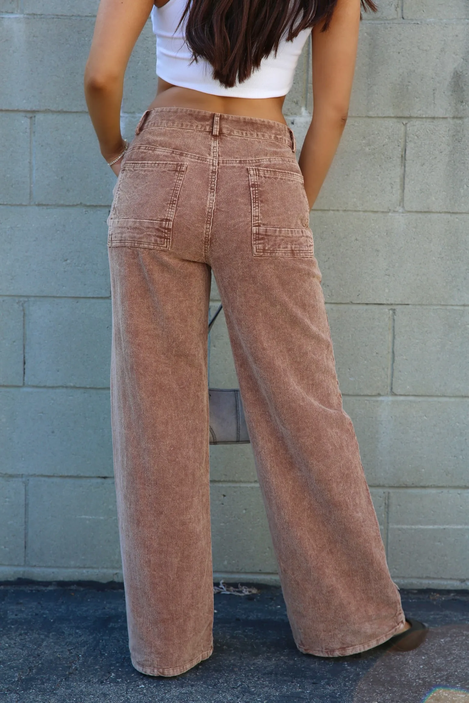 Emory Park Relaxed Wide Leg Corduroy