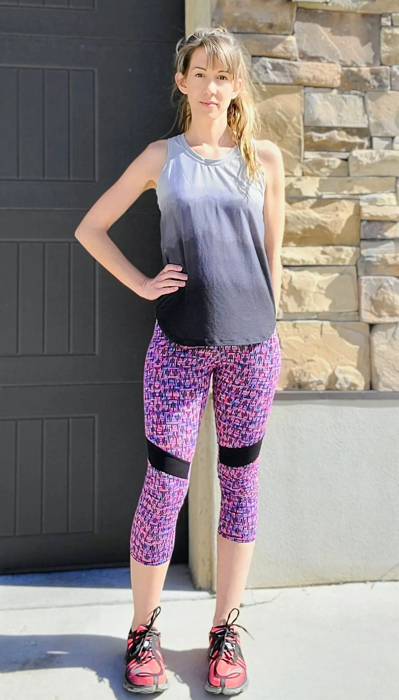 Endurance Color Block Leggings Pattern