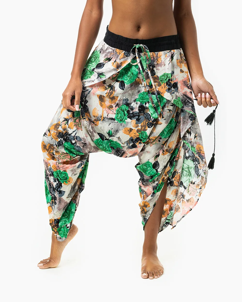 Flap Harem Pants