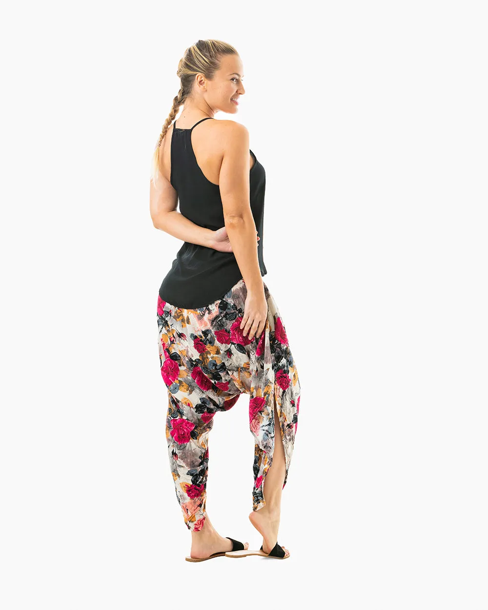 Flap Harem Pants