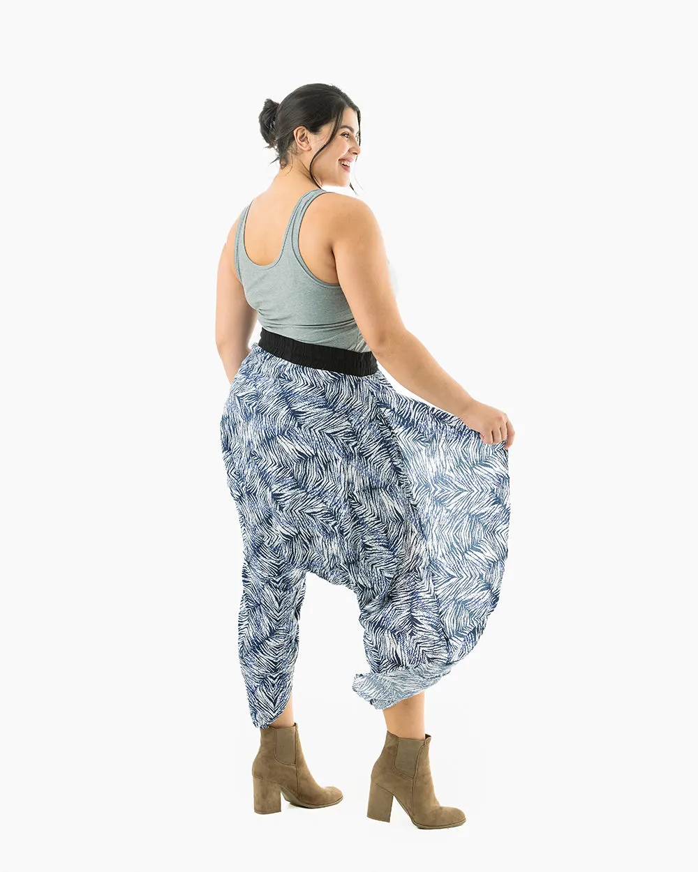 Flap Harem Pants