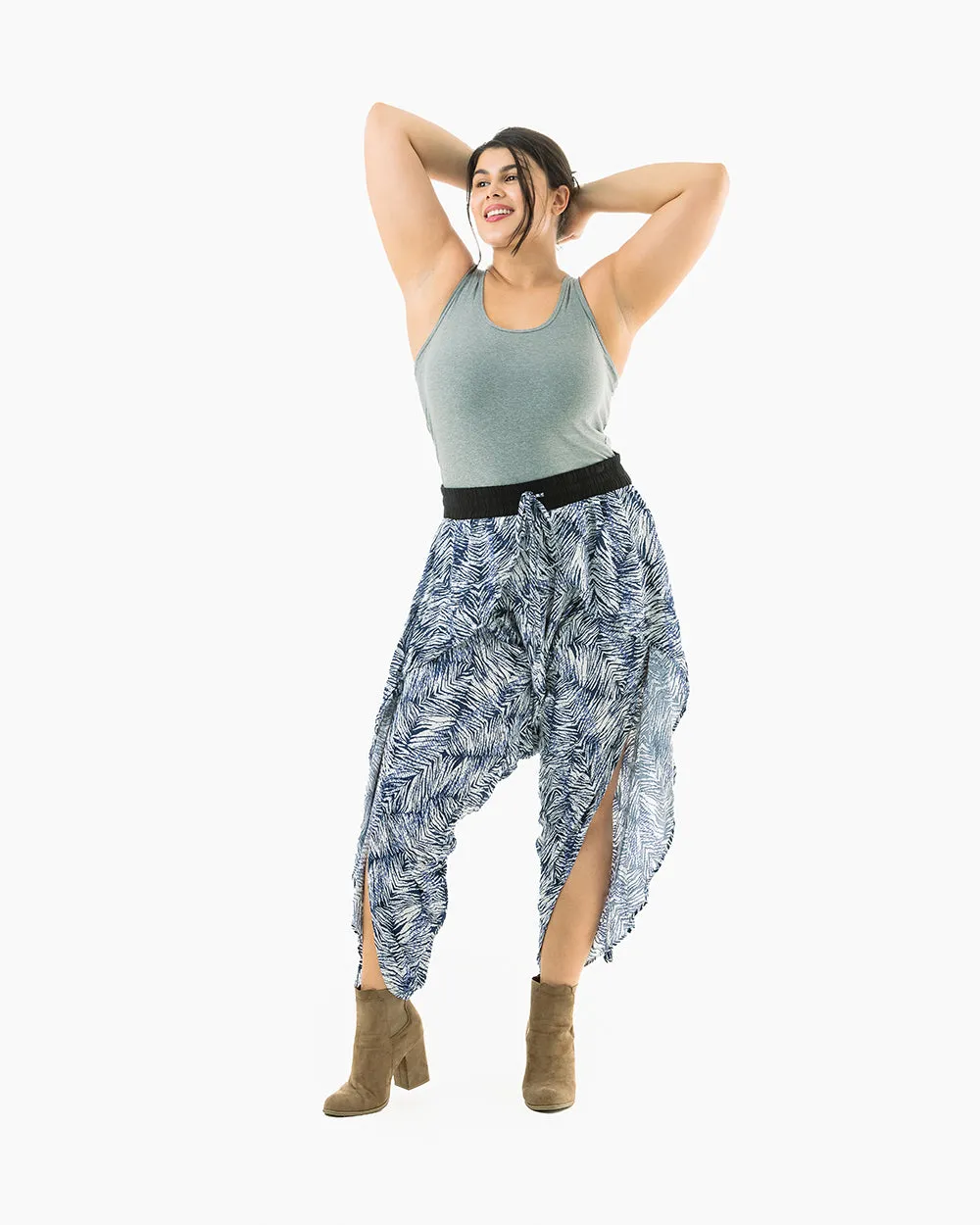 Flap Harem Pants