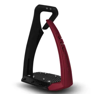 Freejump Soft'Up Pro Plus Stirrups - Pearl Red Velvet