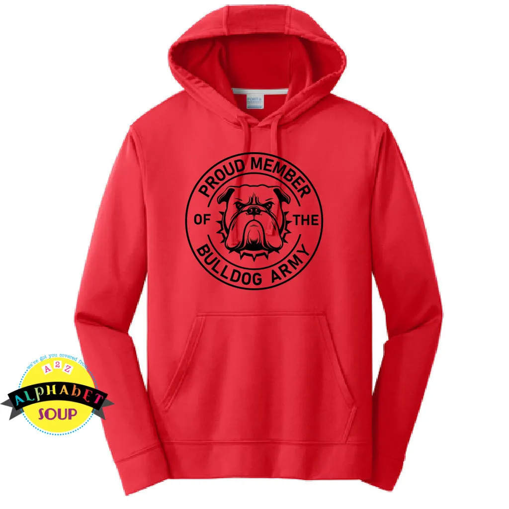 FZS Bulldogs Cheer Sport Tek Youth and Adult Performance Hoodie