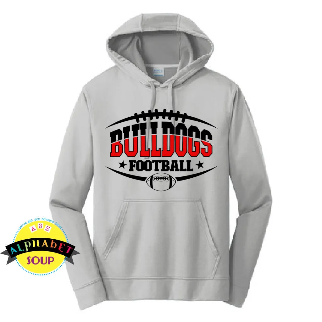 FZS Jr Bulldogs Football Port and Co Youth and Adult Performance Hoodie