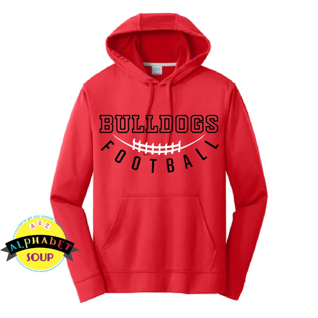 FZS Jr Bulldogs Football Port and Co Youth and Adult Performance Hoodie