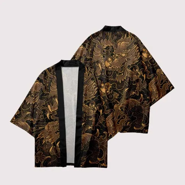 Golden Dragon Haori