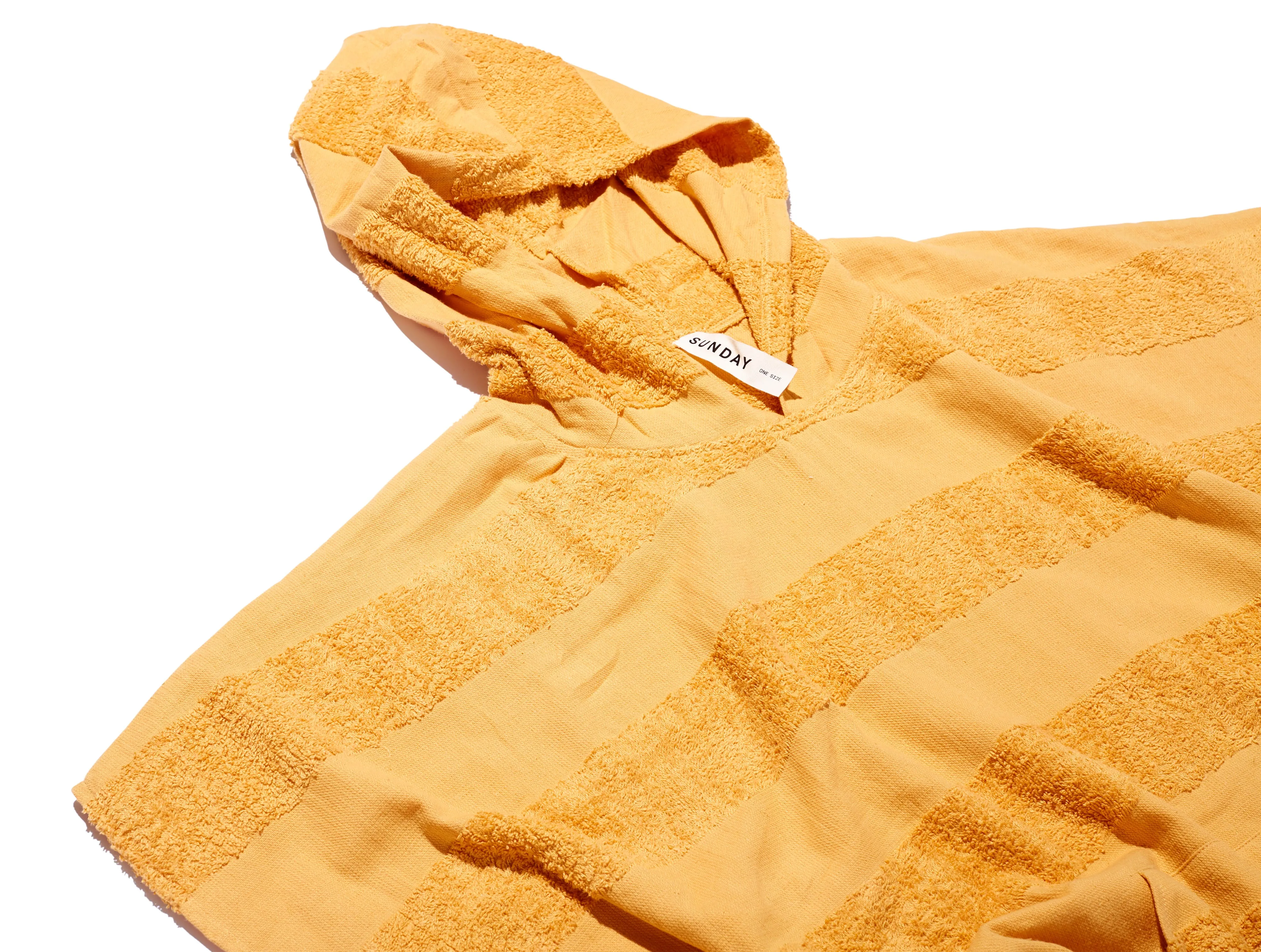 Golden Towelling Pullover