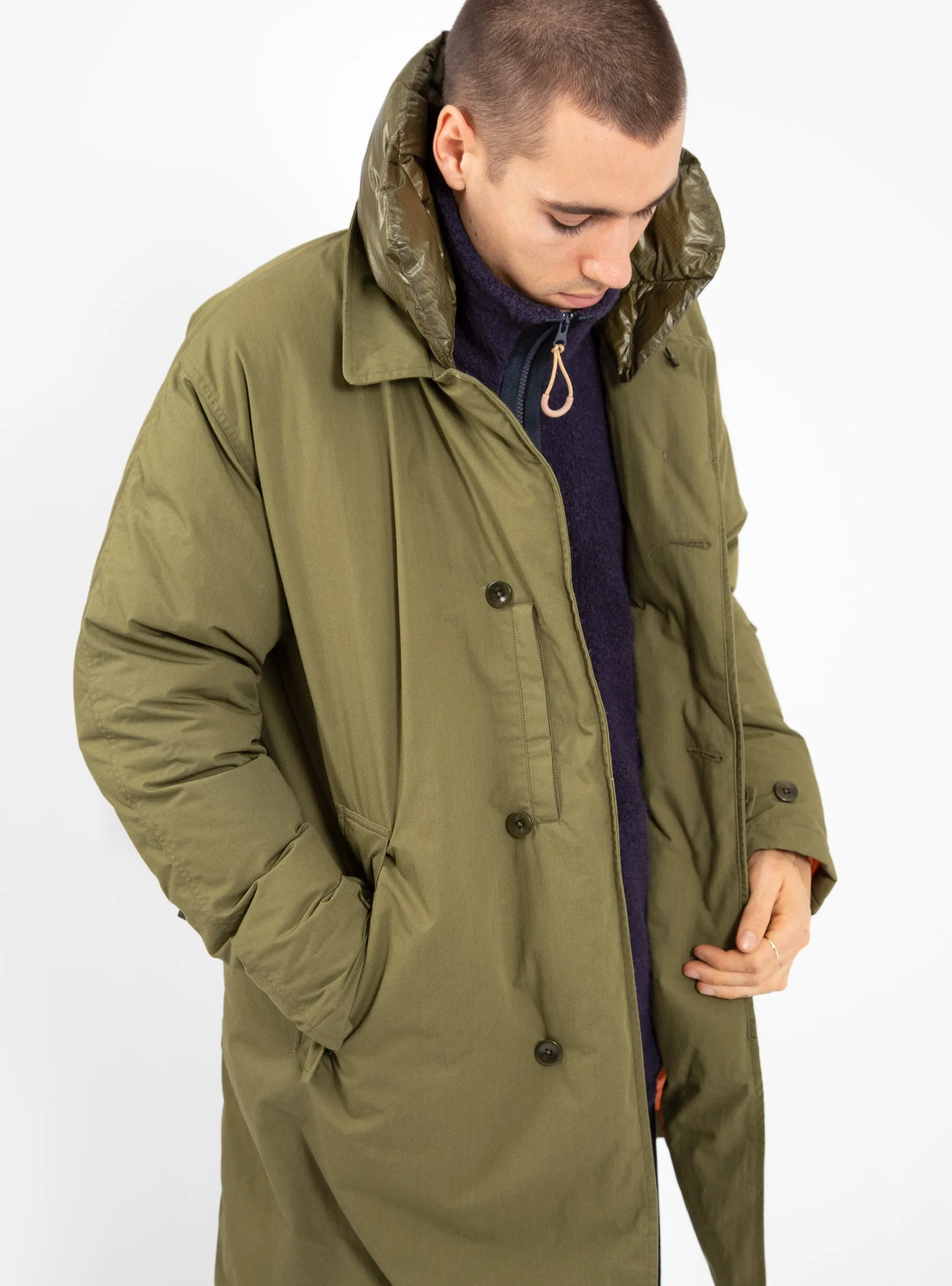 Goose Overcoat Olive