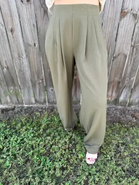 Grand In Green Pants