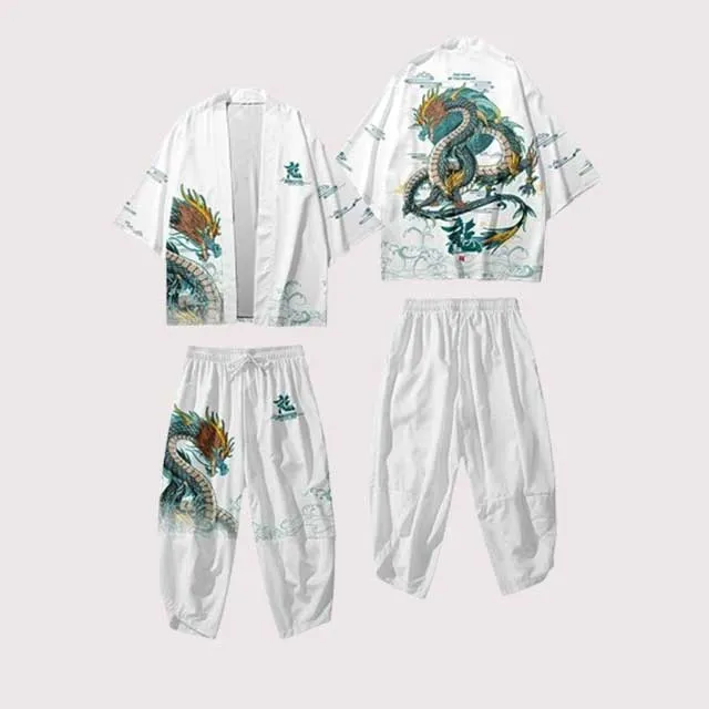 Green Dragon Two Piece Set