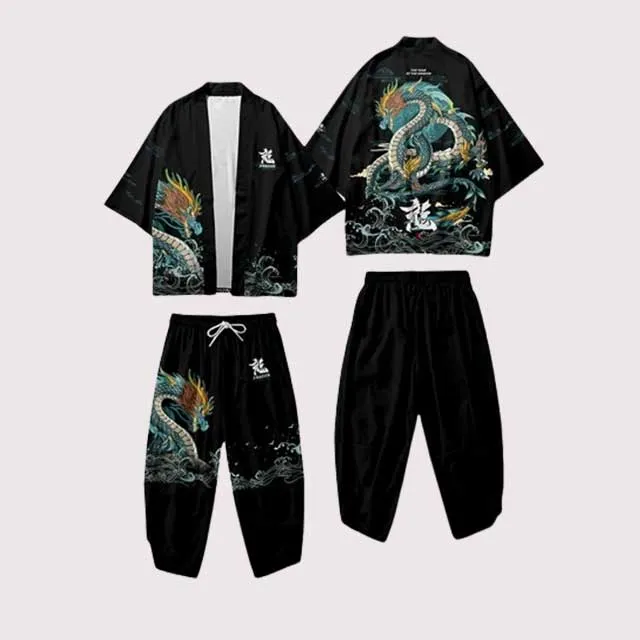 Green Dragon Two Piece Set