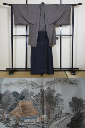 Jacket, kimono, hakama set / JKH #1-275