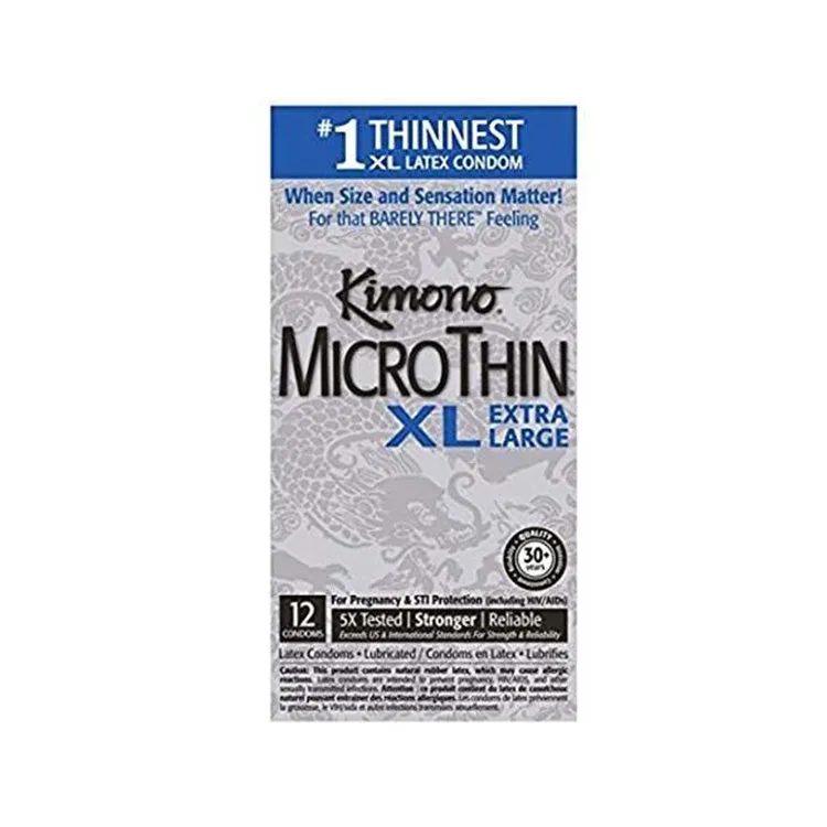 Kimono MicroThin XL - 12 Pack