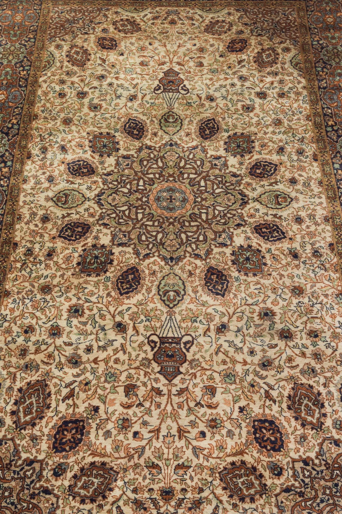 Large - Handwoven Beige Rug