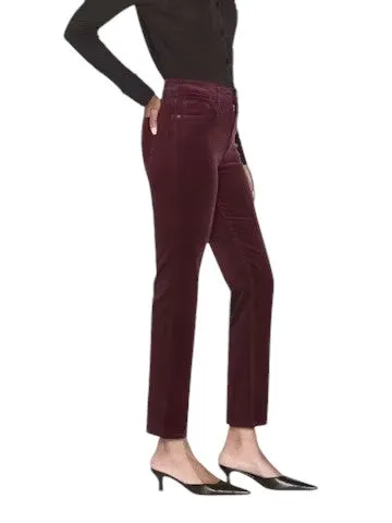 Le Sleek Straight Corduroy - Wine