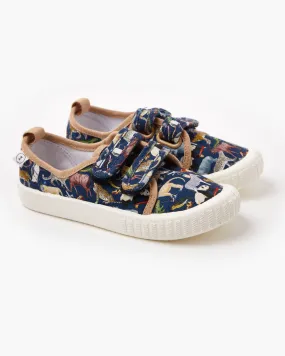 Liberty Ben Canvas - Zoo Navy