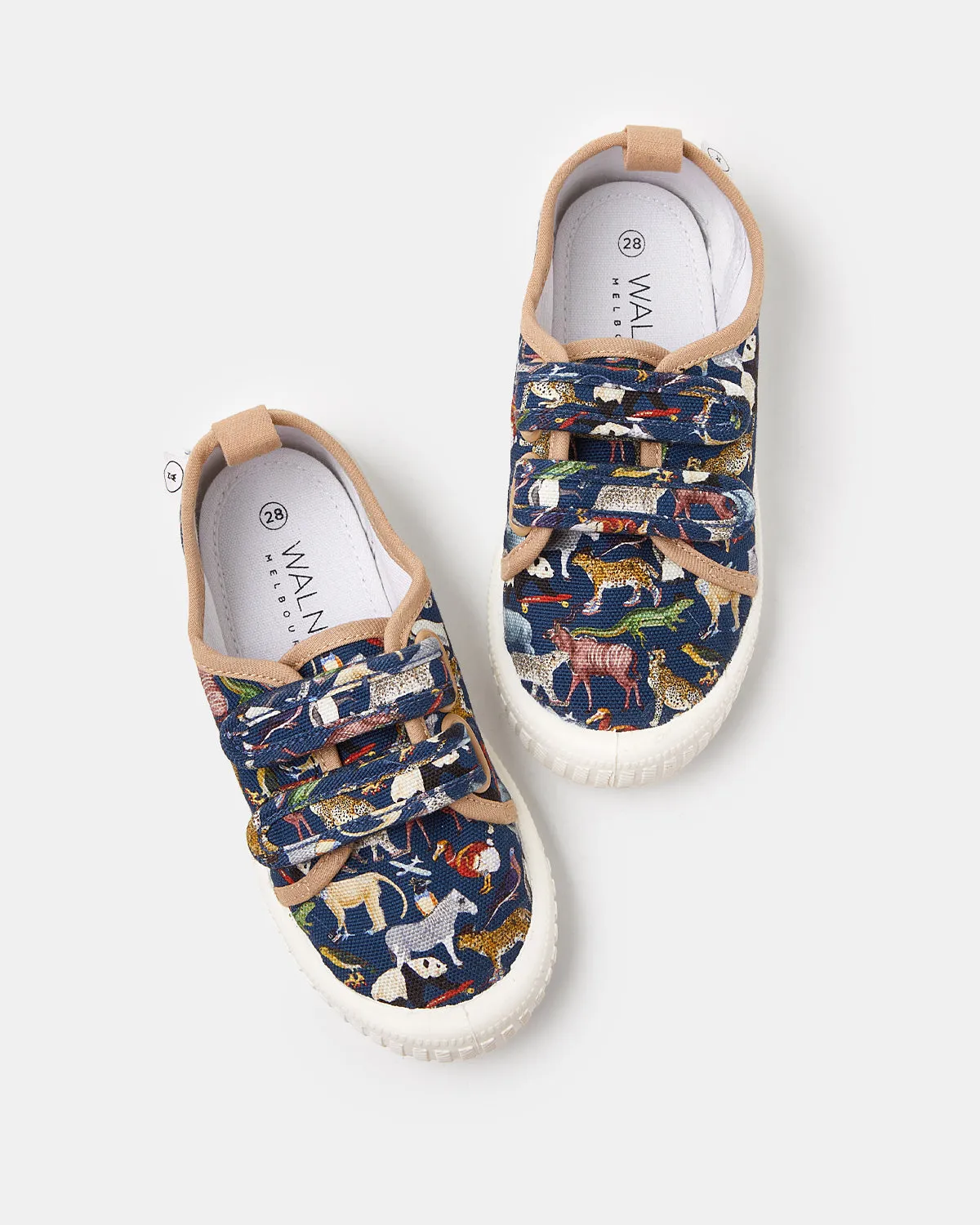 Liberty Ben Canvas - Zoo Navy