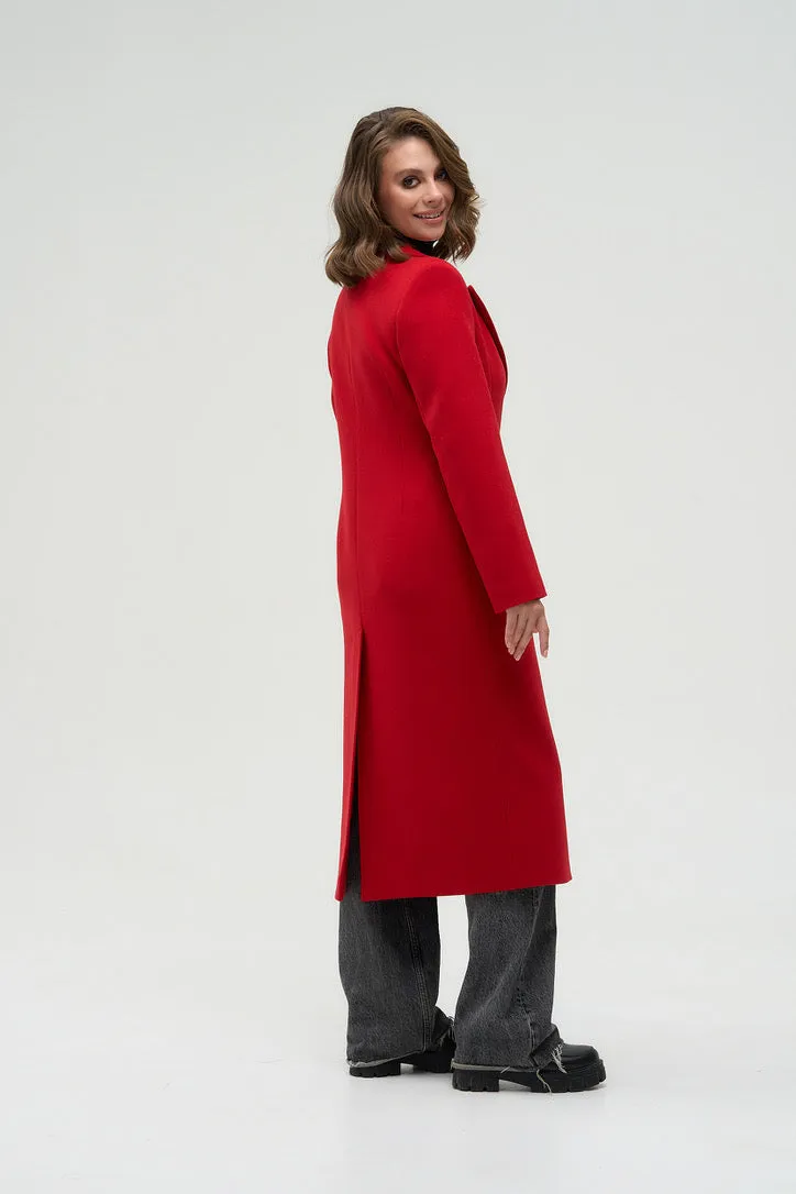 Lindstrom Tailored Wool Blend Overcoat