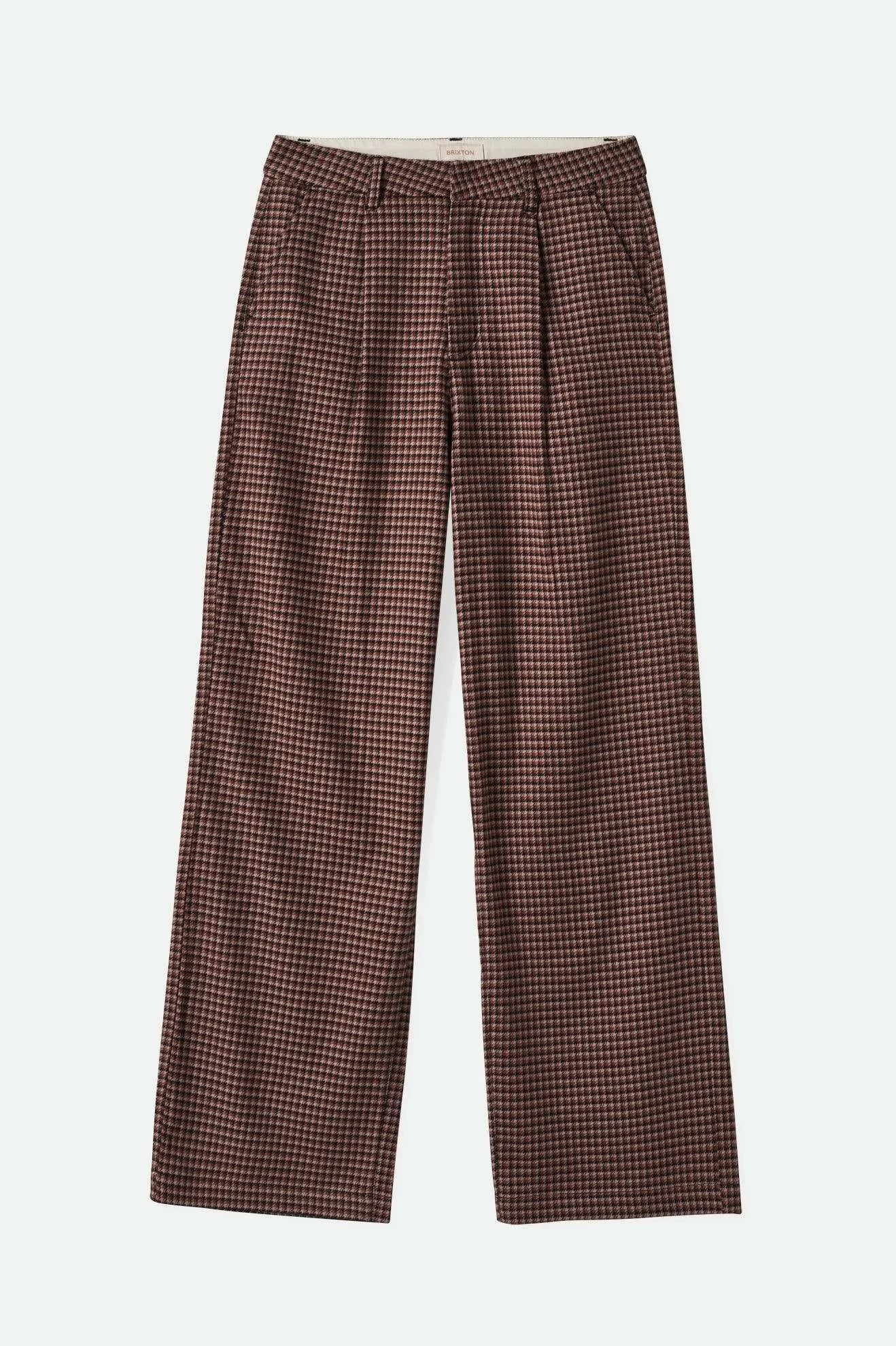 Ludlow Trouser Pant - Pinecone Brown Houndstooth