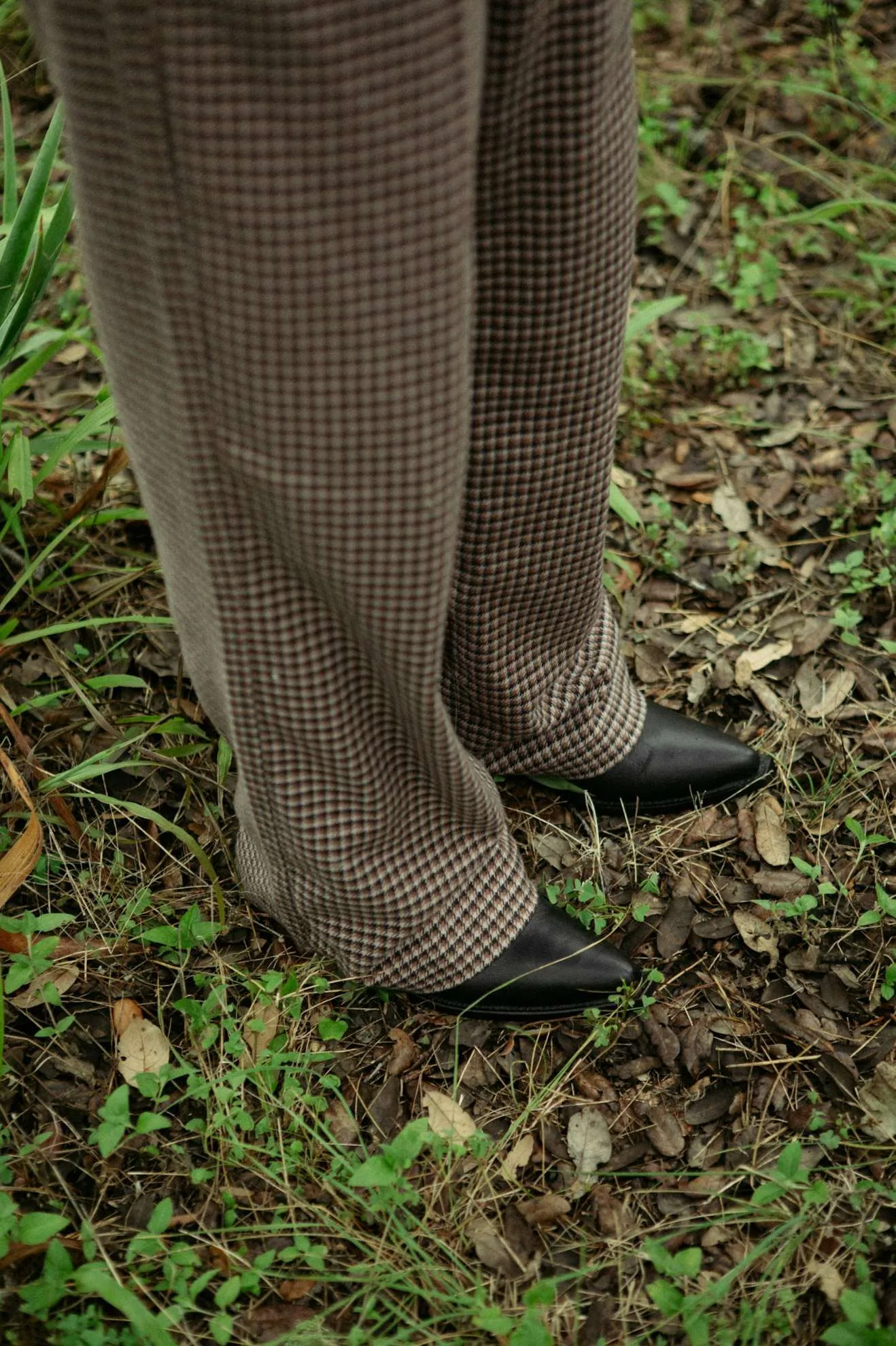 Ludlow Trouser Pant - Pinecone Brown Houndstooth