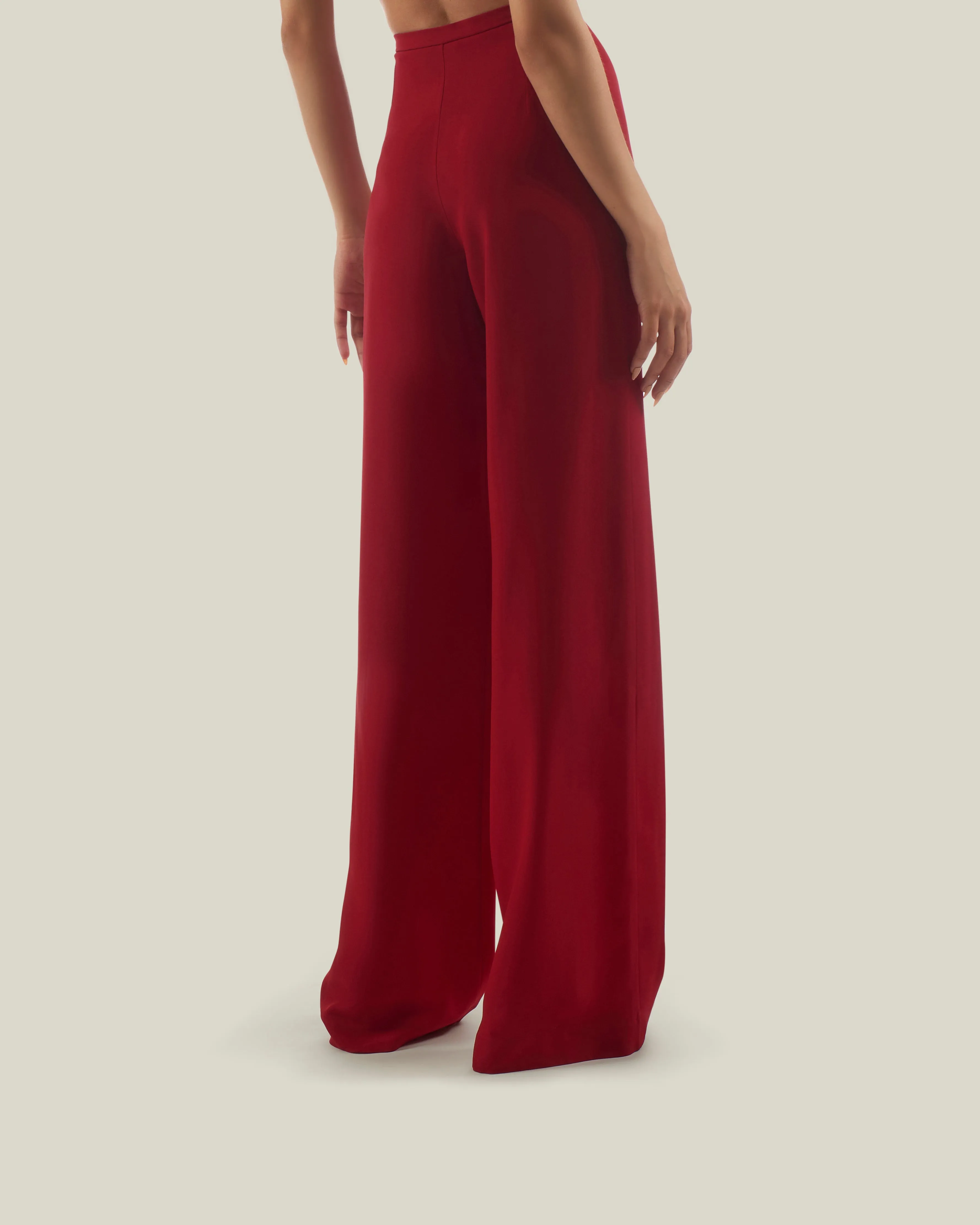 Marlene Pants in Ruby