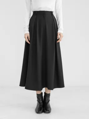 Myka Pleated Midi Skirt