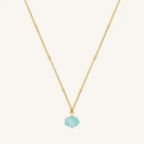 Opulent Amazonite Necklace - Stone of Courage