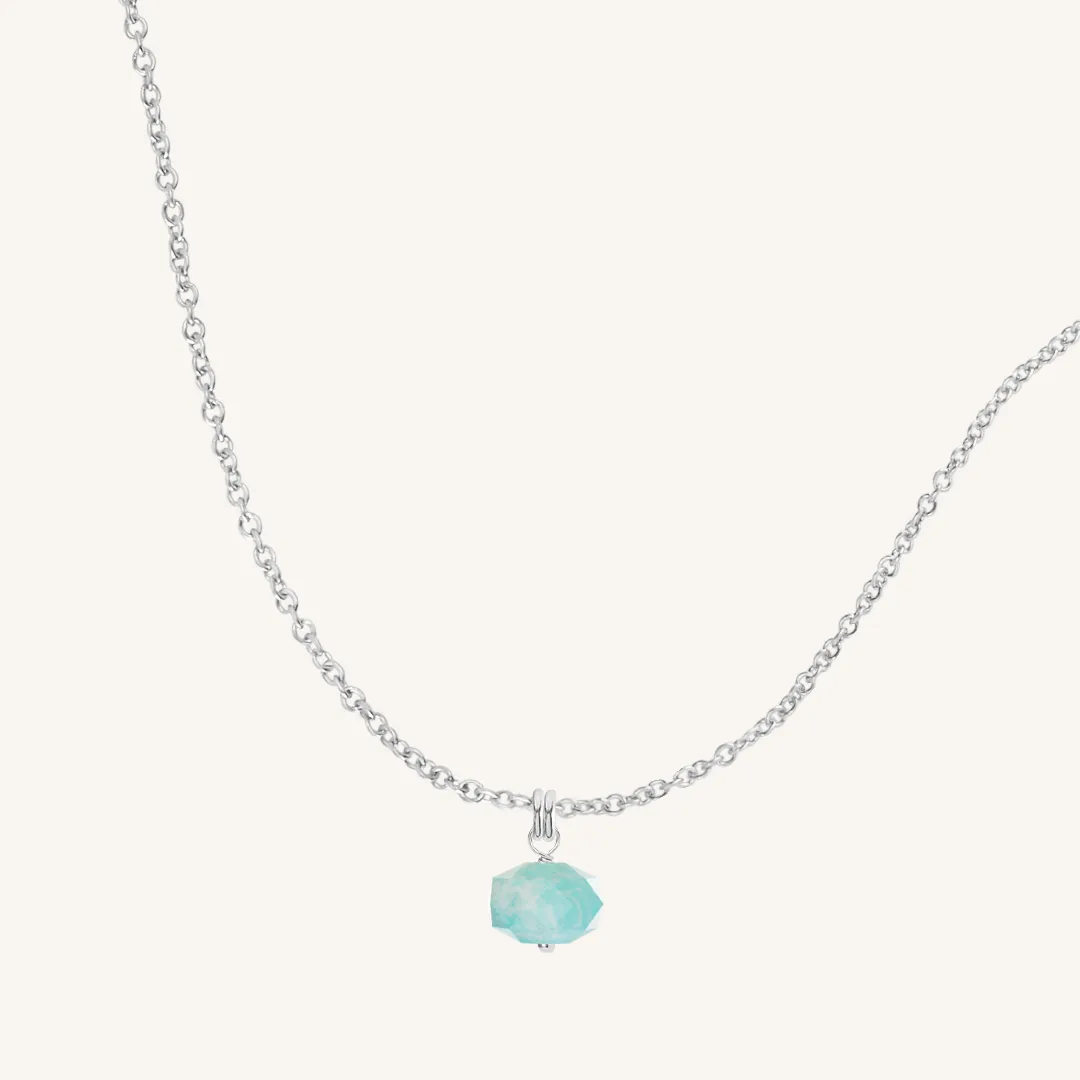 Opulent Amazonite Necklace - Stone of Courage