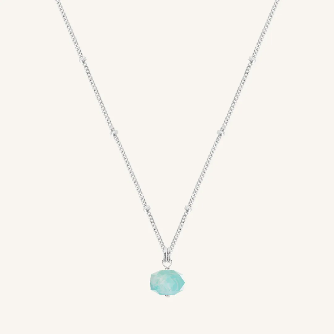 Opulent Amazonite Necklace - Stone of Courage