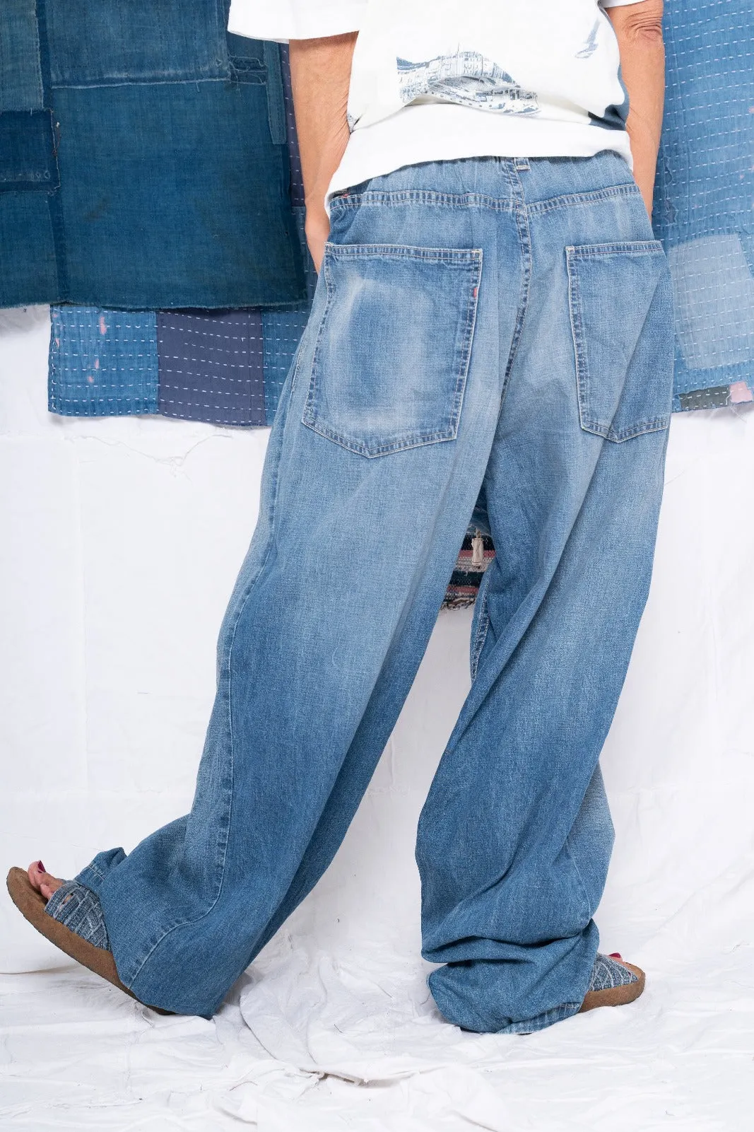 P40 Z Boys Japanese Selvedge Denim Sunfaded