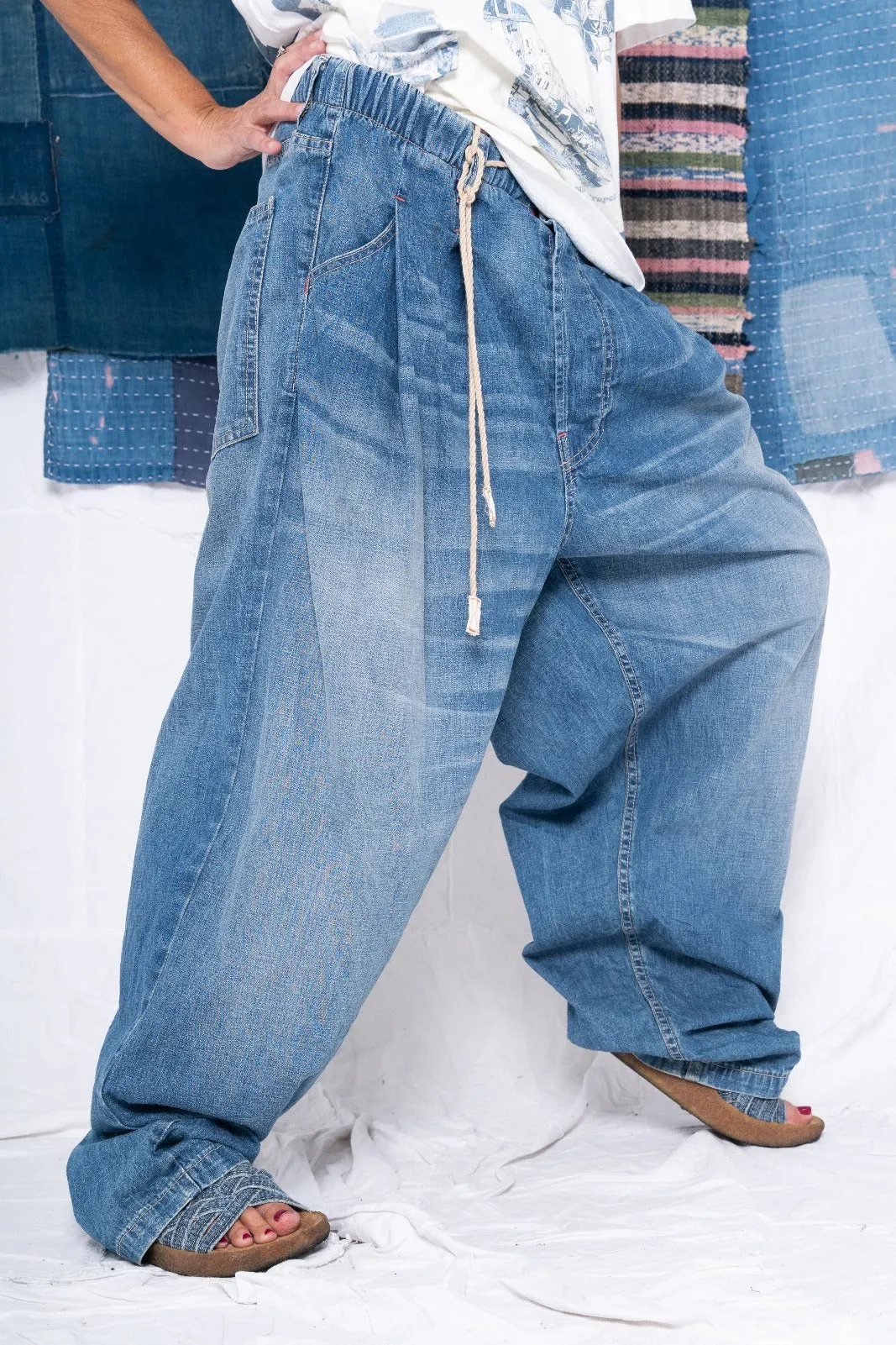 P40 Z Boys Japanese Selvedge Denim Sunfaded