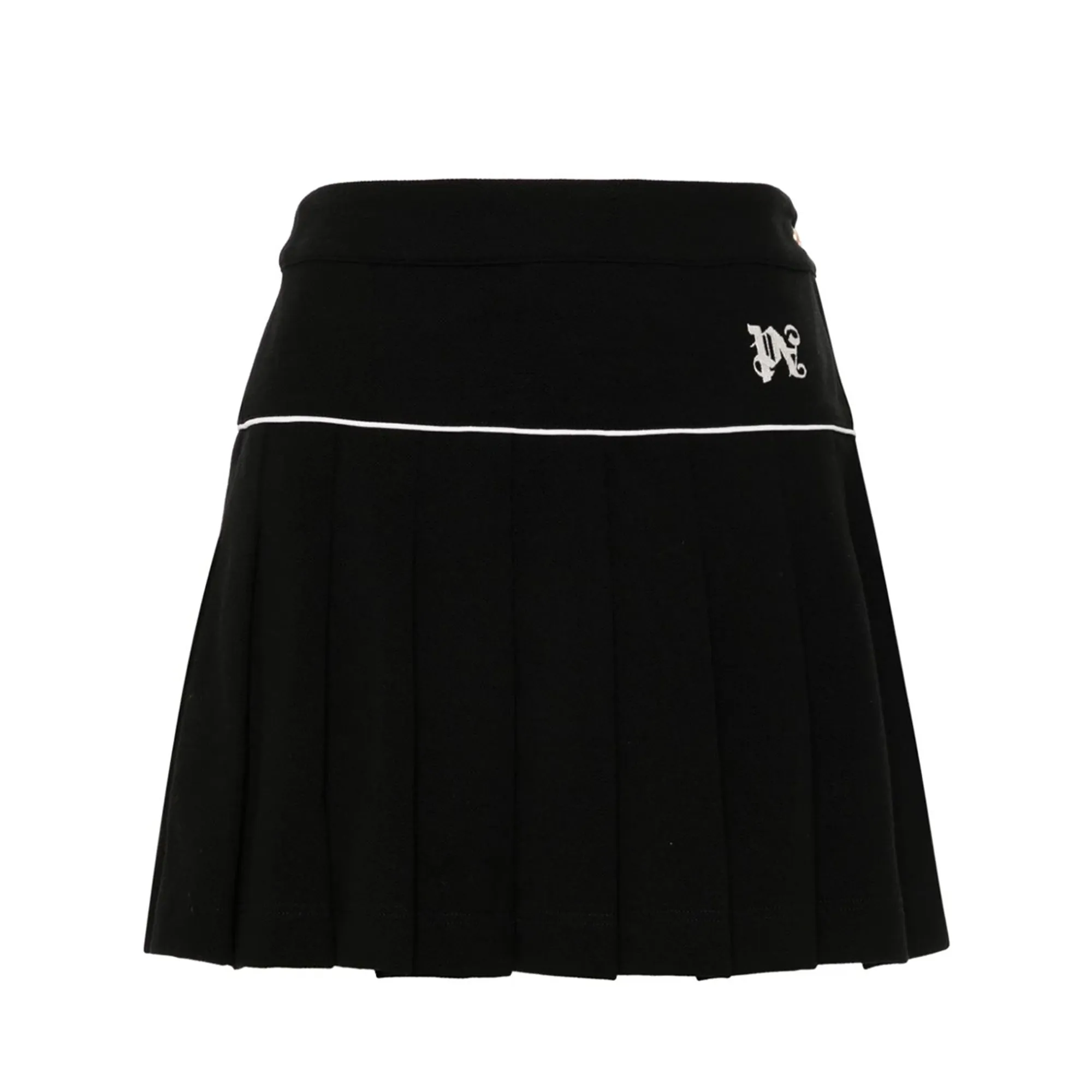 PA Monogram Pleated Skirt