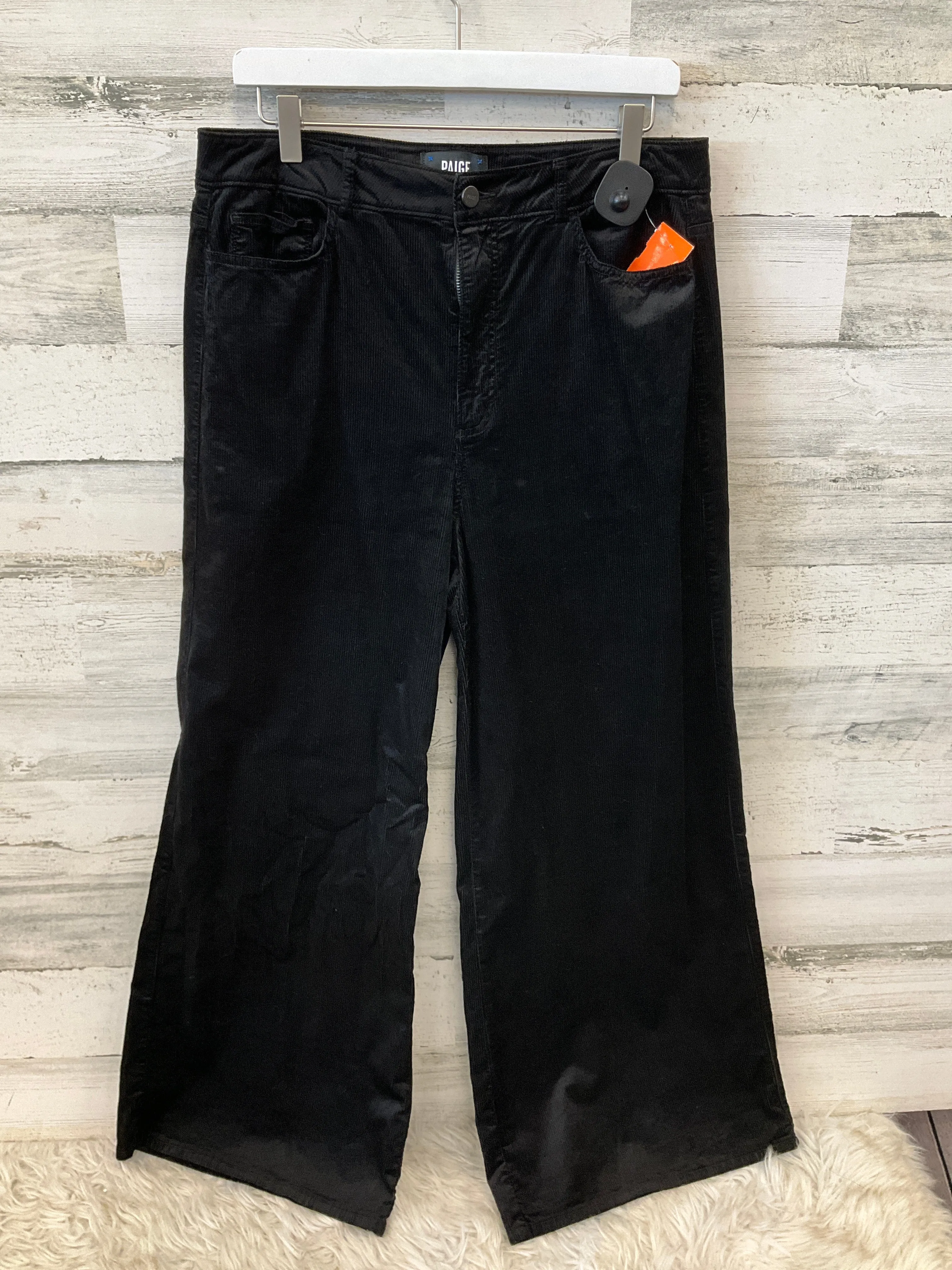 Pants Corduroy By Paige In Black, Size: 12