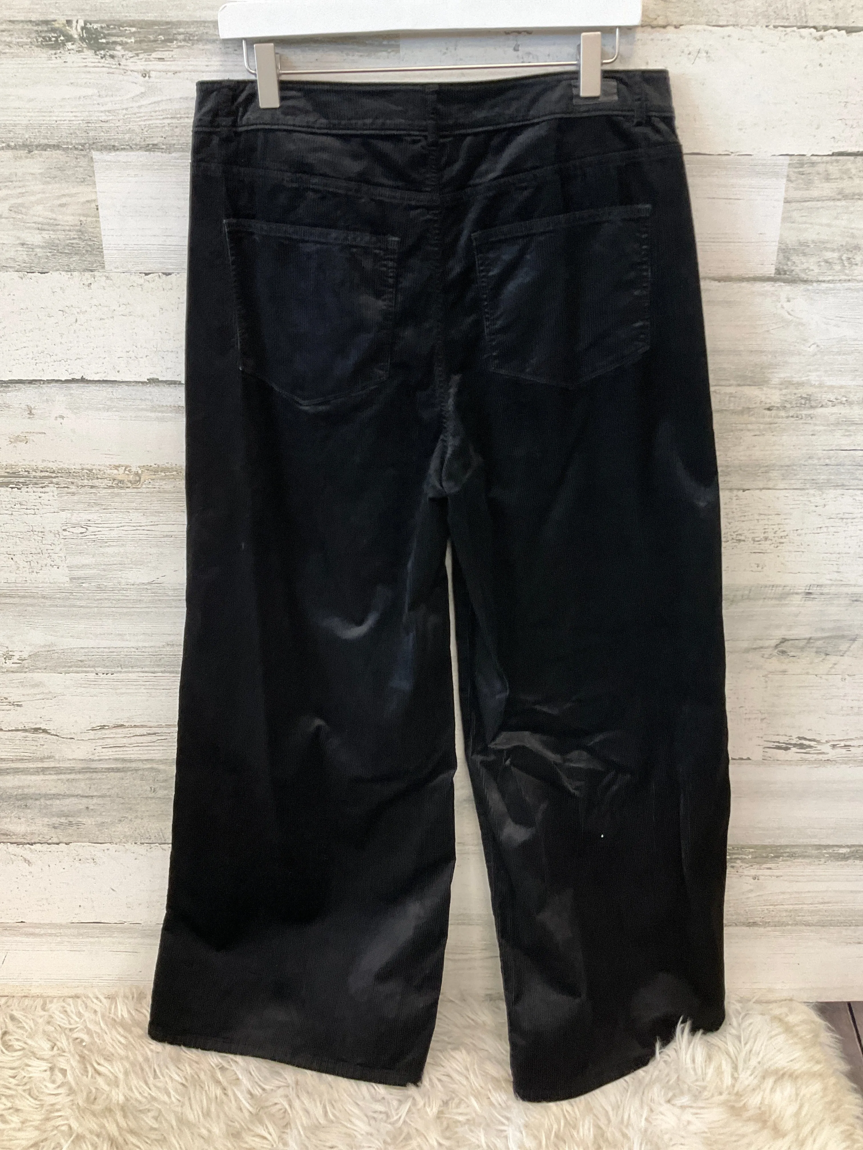 Pants Corduroy By Paige In Black, Size: 12