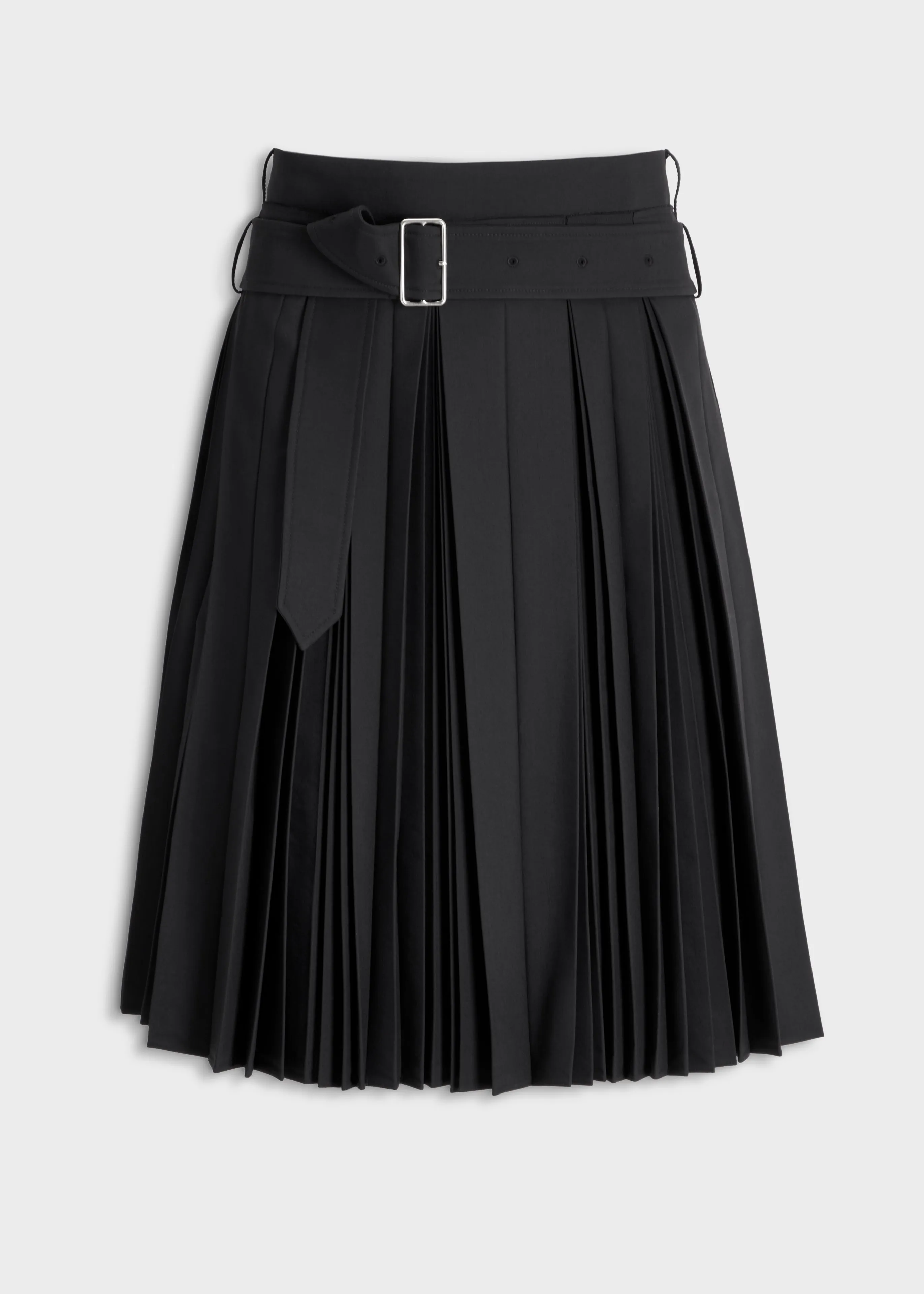 PD MIDI PLEATED SKIRT