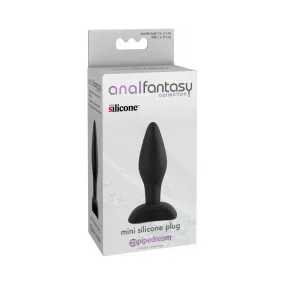 Pipedream Anal Fantasy Collection Mini Silicone Plug Black