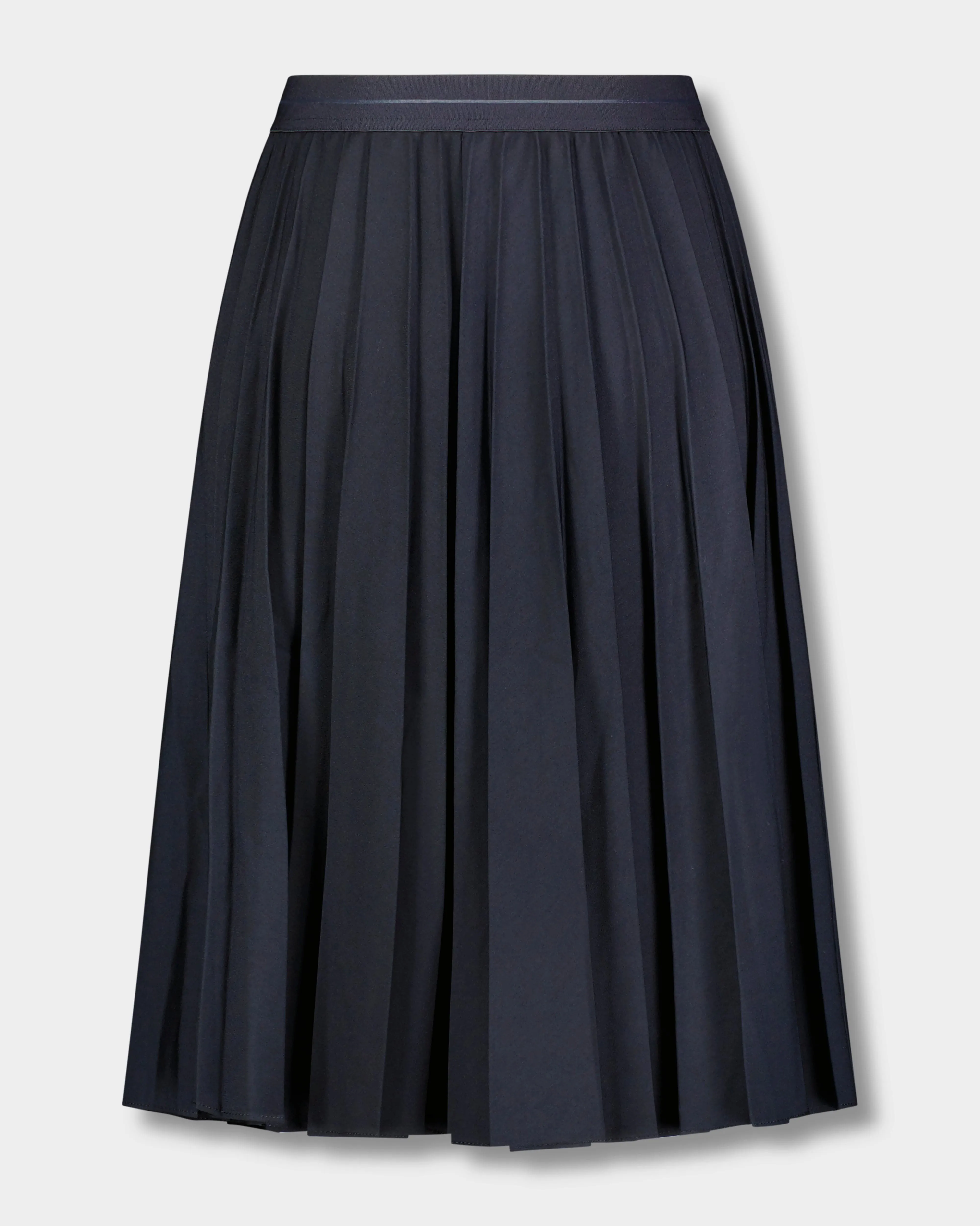 PLEATED SKIRT 27"-NAVY