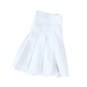 Pleated Skirt White Small