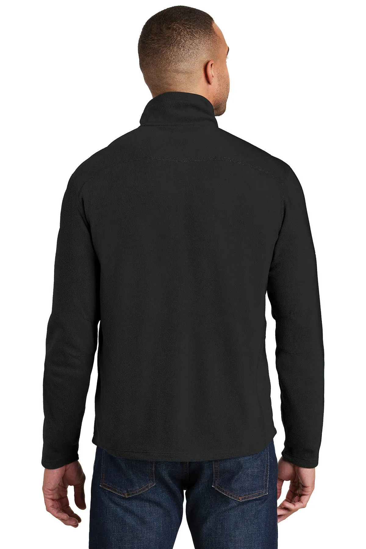 Port Authority Microfleece 1/2-Zip Customized Pullovers, Black