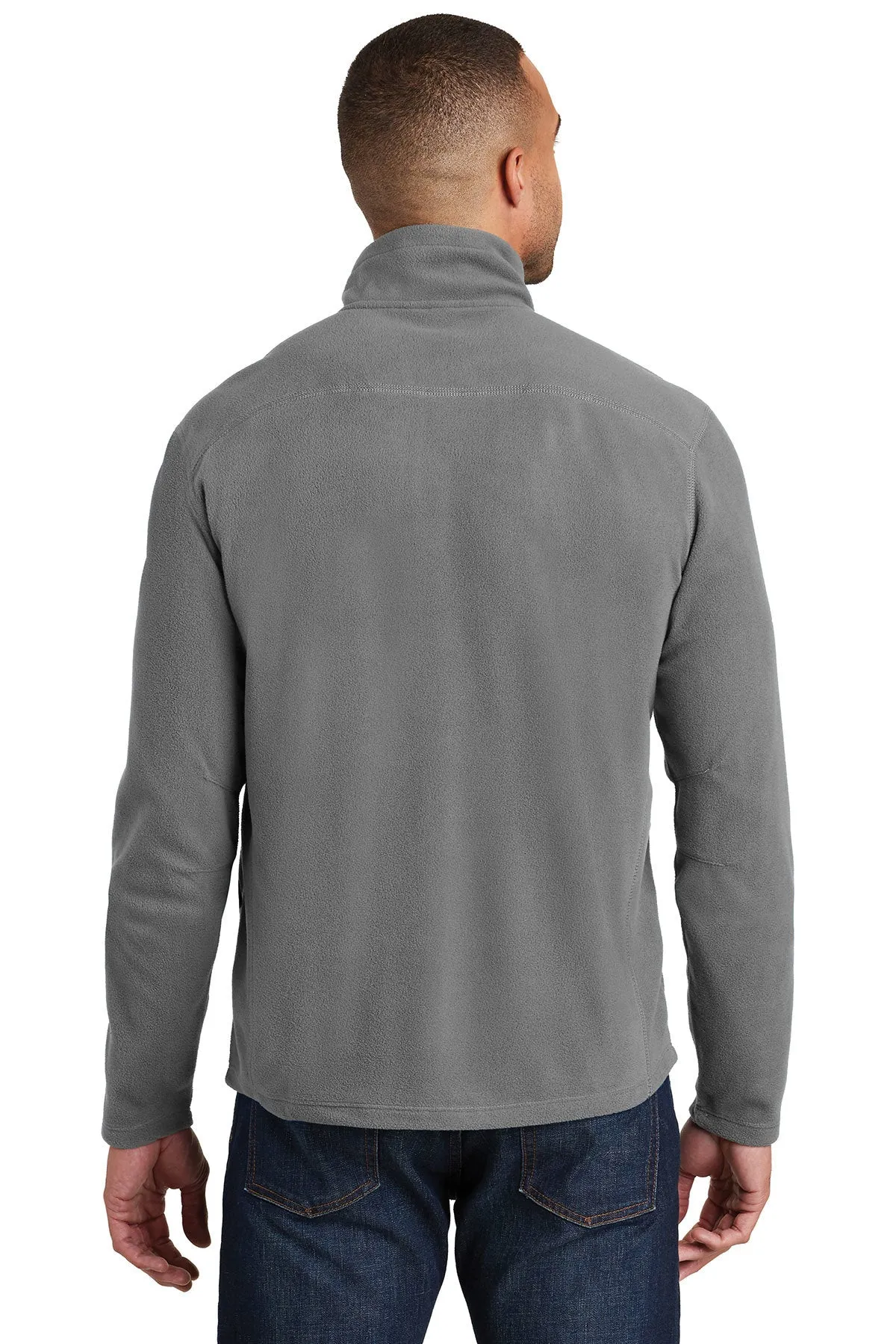 Port Authority Microfleece 1/2-Zip Customized Pullovers, Pearl Grey