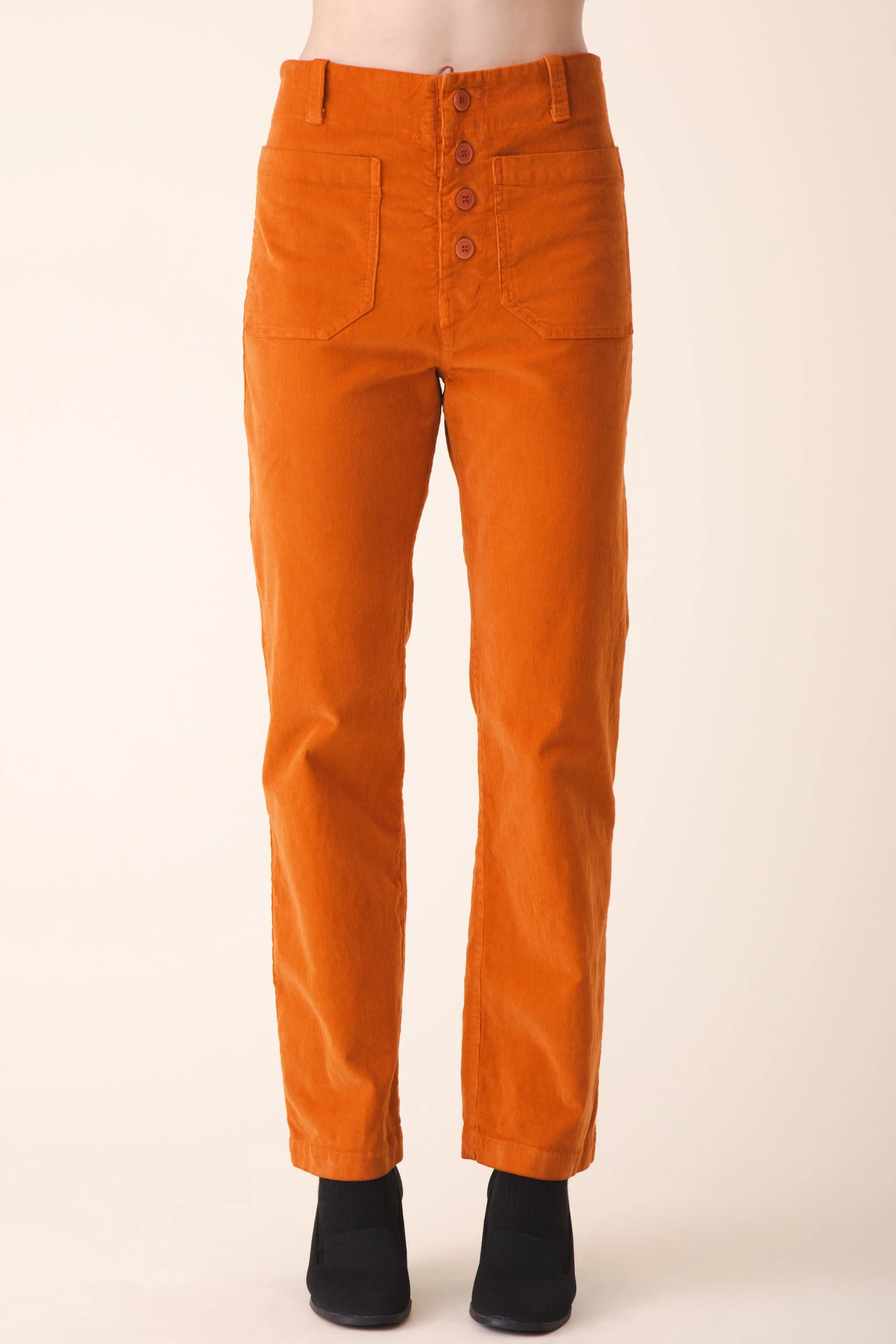 Rikki Pant Corduroy in Yam