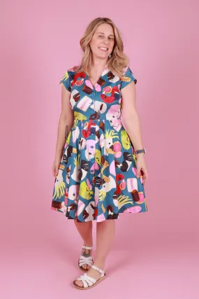 Saski Dress Birdy Allsorts