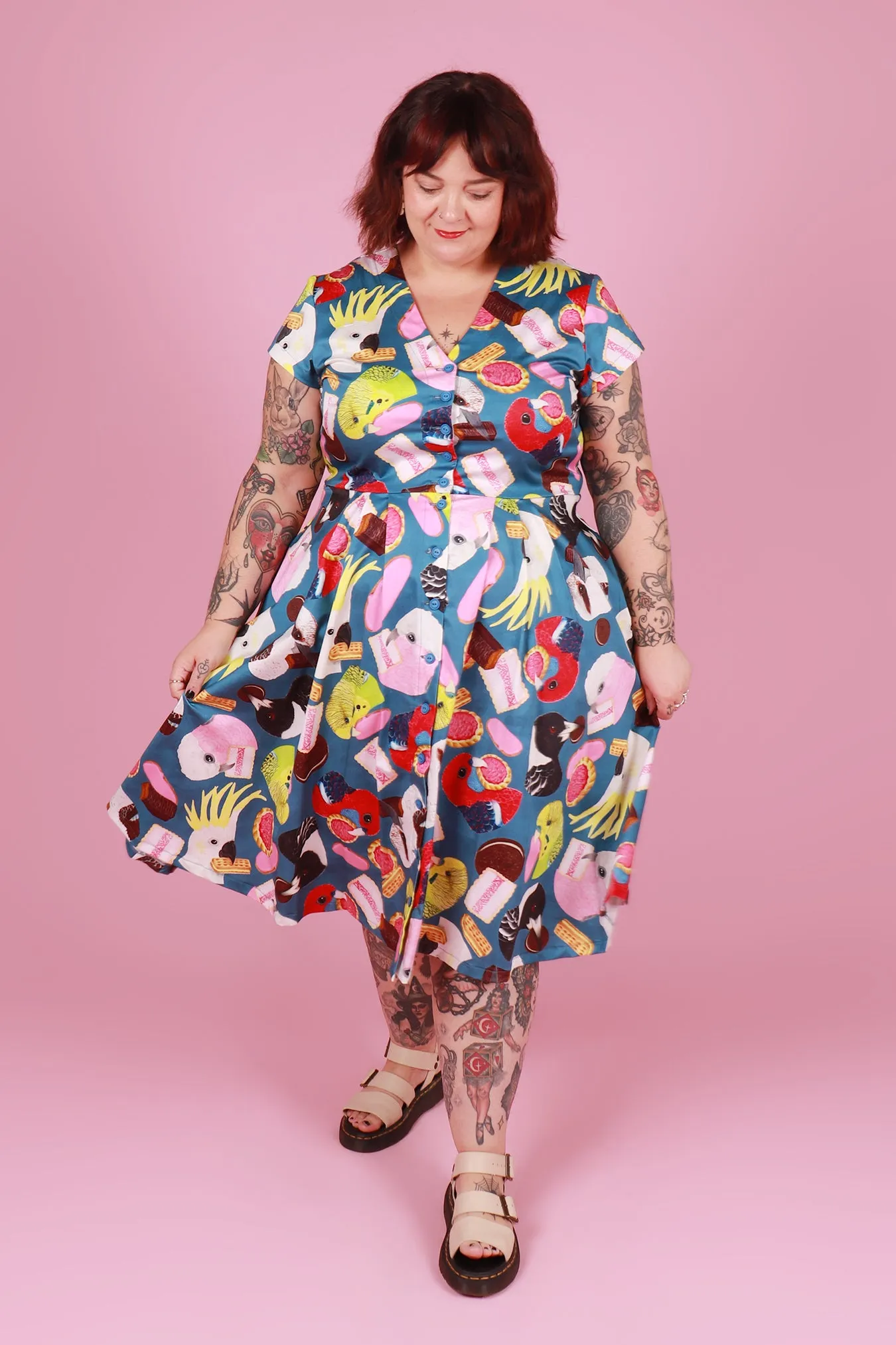 Saski Dress Birdy Allsorts