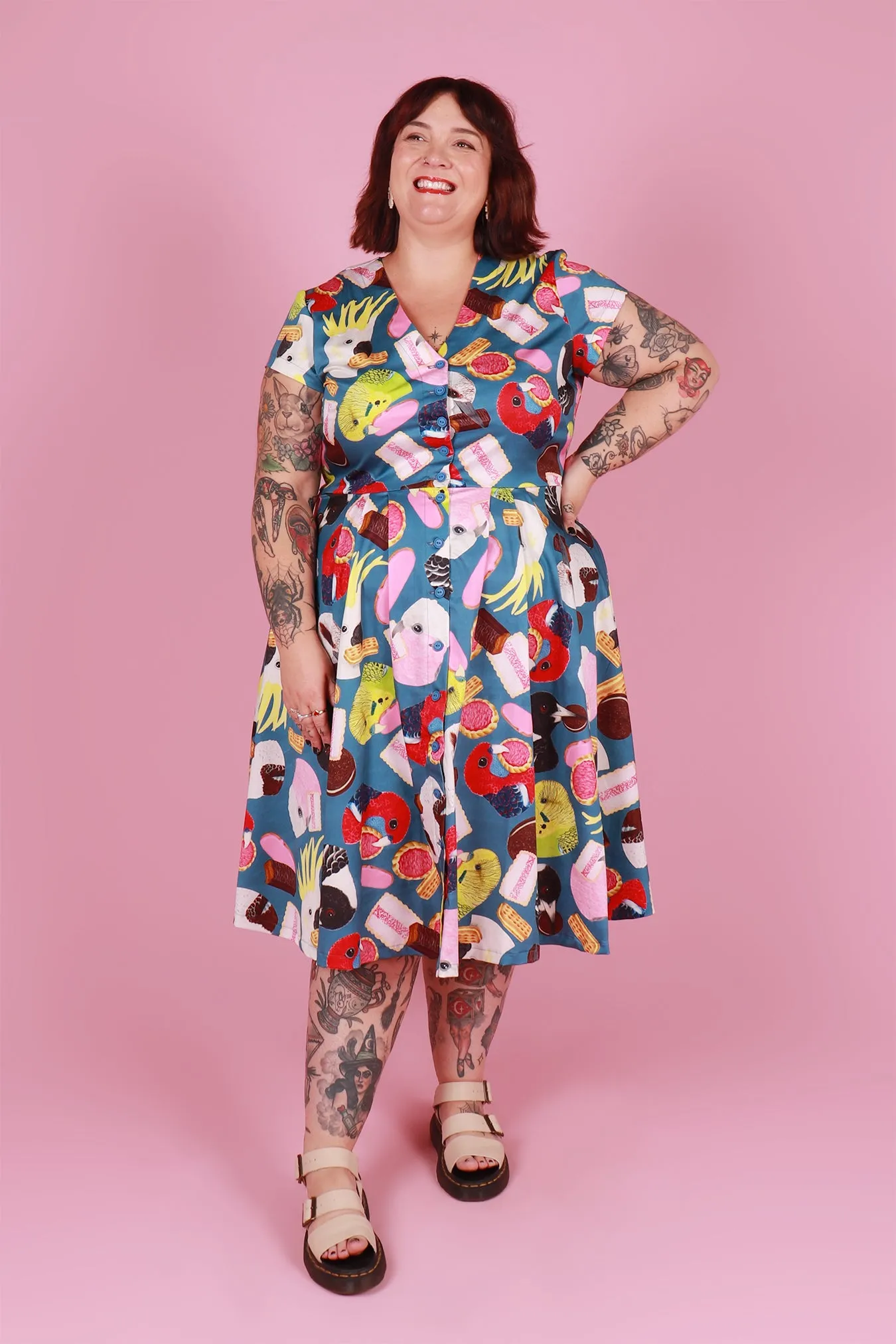 Saski Dress Birdy Allsorts