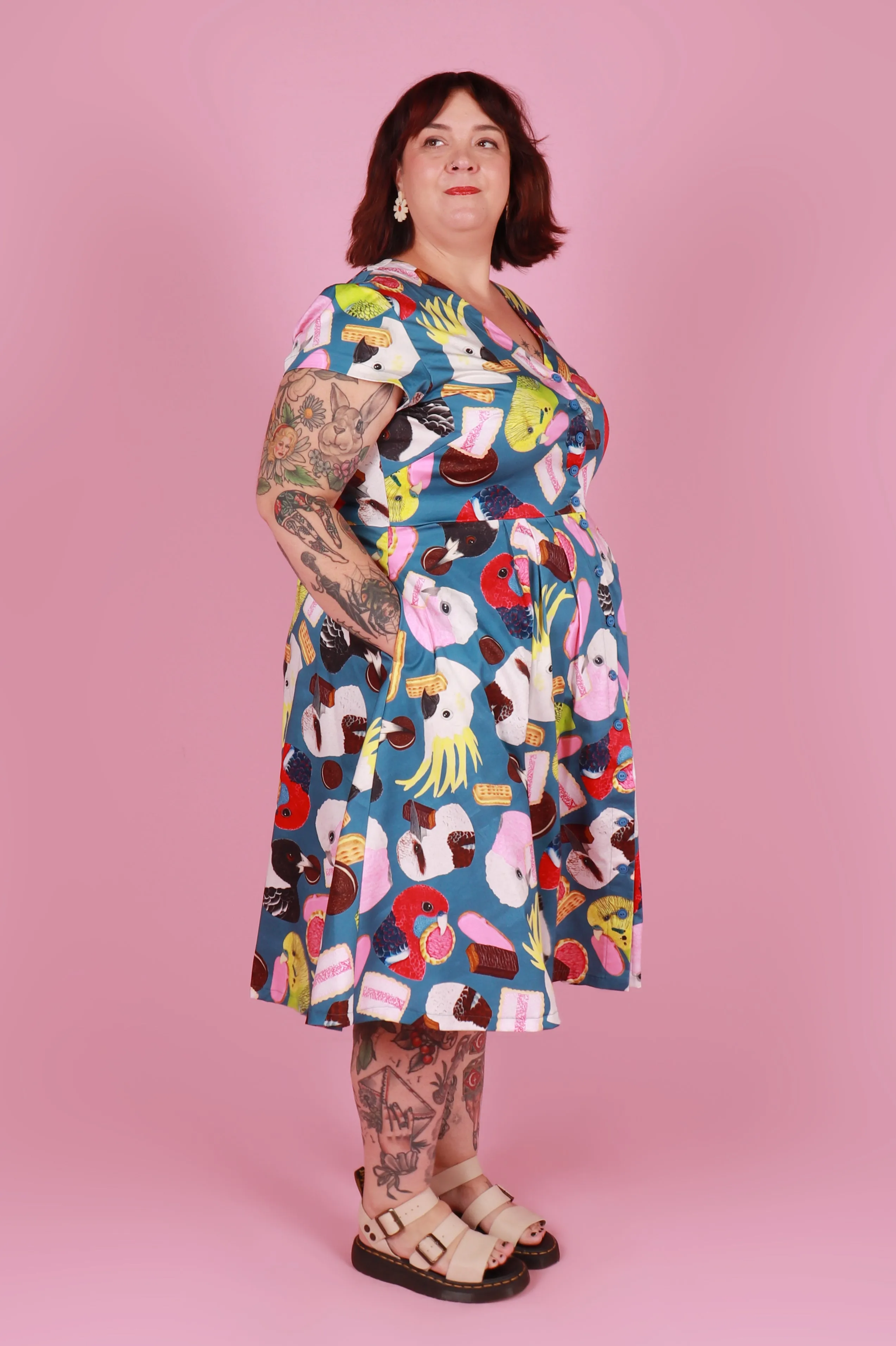 Saski Dress Birdy Allsorts