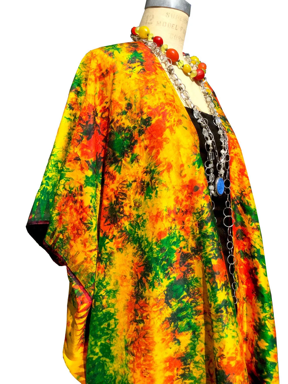 Silk Kimono Jacket Almost Famous Collection - Bob Marley